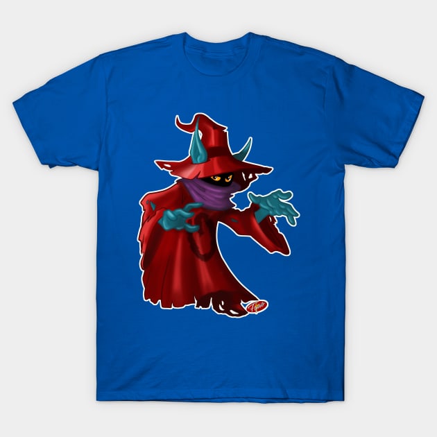 Wizard T-Shirt by Flashito Art